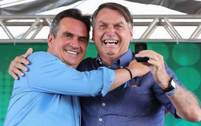 Ciro Nogueira com Jair Bolsonaro: confiança